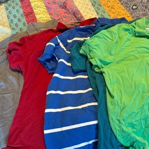 Colorful Polo Shirt Collection Chaps Eddie Bauer Bass Nautica Men’s 2XL xxl